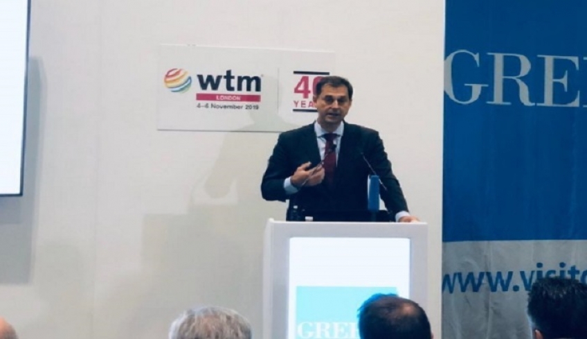 Ο Χ. Θεοχάρης στη WTM: Ο ελληνικός τουρισμός θα κάνει νέα ρεκόρ το 2020