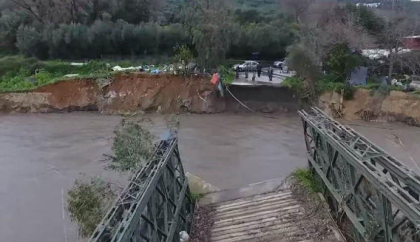 "Βομβαρδισμένο" τοπίο η Κρήτη μετά τη θεομηνία - ΒΙΝΤΕΟ από drone