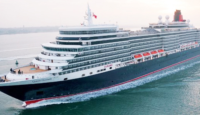 Στο Ηράκλειο το «Queen Elizabeth» με 2.000 επιβάτες