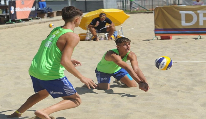 Ευρωπαϊκό Πρωτάθλημα beach volley Κ18: Στην 17η θέση οι Καρδούλιας και Μουτάφης