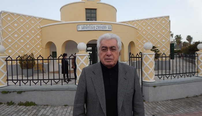 Ψήφισε στο 3ο Δημοτικό ο Αριστοτέλης Παυλίδης.Δείτε τις δηλώσεις του