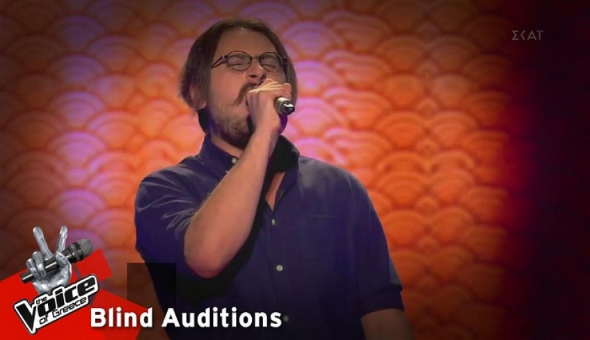 Ο Γρηγόρης Ματσούρης στο The Voice!