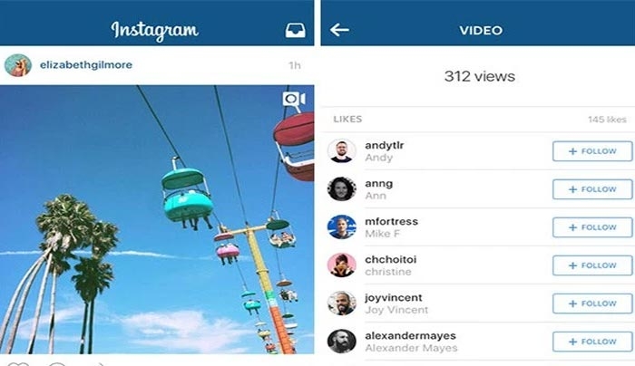 Instagram: Πρόσθεσε view counter στα videos