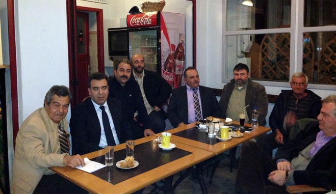 O Mάνος Κόνσολας στην Κάλυμνο. Συναντήσεις με πολίτες και φορείς''.