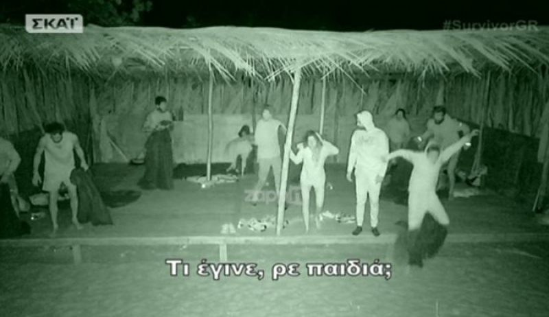 Survivor: Πανικός στην καλύβα των Μαχητών! Τα ουρλιαχτά μέσα στη νύχτα!