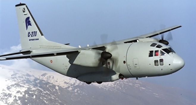 Αεροδιακομιδή βρέθους με C-27 από την Κω στην Κρήτη