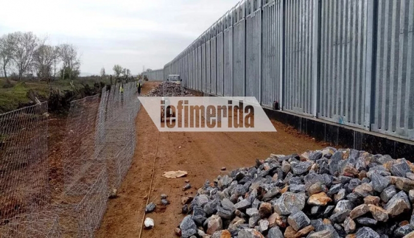Βίντεο: Δείτε πώς χτίζεται ο φράχτης στον Εβρο, μήκους 27 χιλιομέτρων
