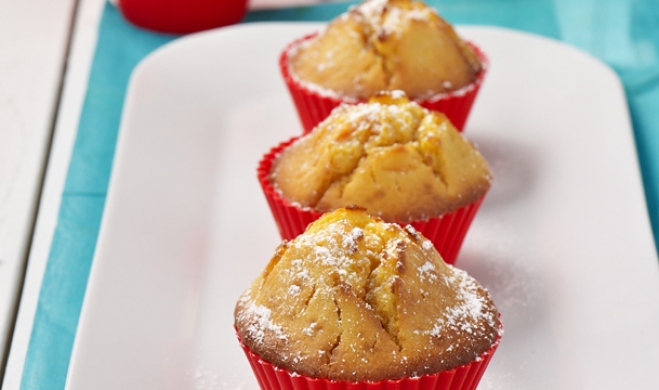 Muffins με καρότο &amp; πορτοκάλι