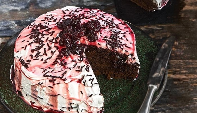 Black Forest νηστίσιμη τούρτα