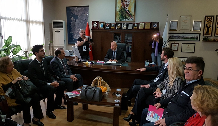 Συνάντηση Φ. Χατζηδιάκου με Α. Κοτζαολού για «Λογοτεχνικές Διαδρομές: Ελλάδα-Τουρκία»