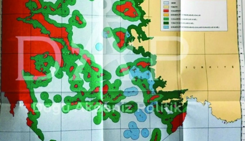 Με προκλητικούς χάρτες η Τουρκία επιχερεί να «γκριζάρει» την ελληνική κυριαρχία στο Αιγαίο