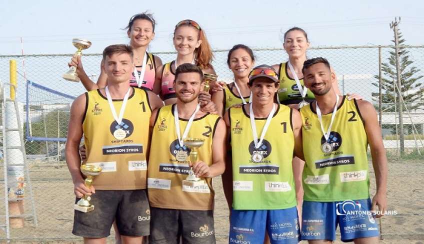 Beach volley: Δεύτερη θέση για τον Κώο Δημήτρη Χατζηνικολάου στο Syros Major