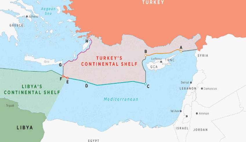 Νέα τουρκική πρόκληση: Όποιος κυριαρχείς στην Μεσόγειο ελέγχει τρεις ηπείρους