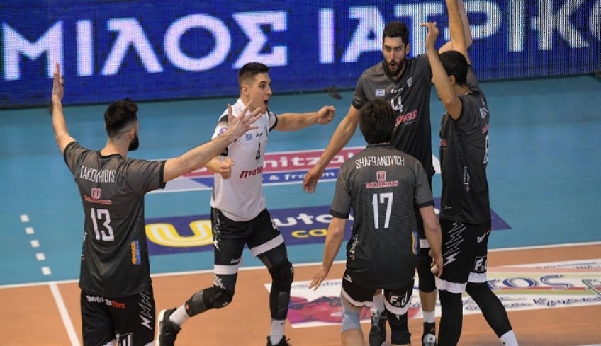 Θρίαμβος ΠΑΟΚ: νίκησε 3-1 τον ολυμπιακό και προκρίθηκε στον τελικό του κυπέλλου στο βόλεϊ