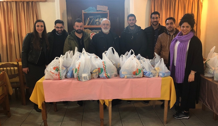 Πρωτοβουλία συγκέντρωσης τροφίμων από την ΟΝΝΕΔ και το Κοινωνικό Παντοπωλείο της Περιφέρειας