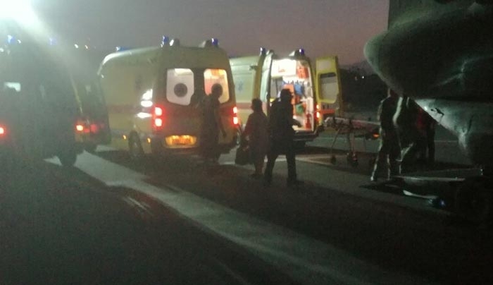 Μεγάλη κινητοποίηση Αεροπορίας Στρατού και ΕΚΑΒ - Αεροδιακομιδή τριών ασθενών από τα νησιά του Αιγαίου στην Κρήτη