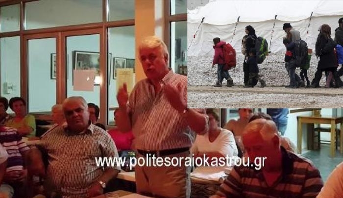 Δήμαρχος Ωραιοκάστρου σε πολίτες: Νόμιμα δεν υπάρχει, πάρτε το νόμο στα χέρια σας με τους πρόσφυγες [βίντεο]