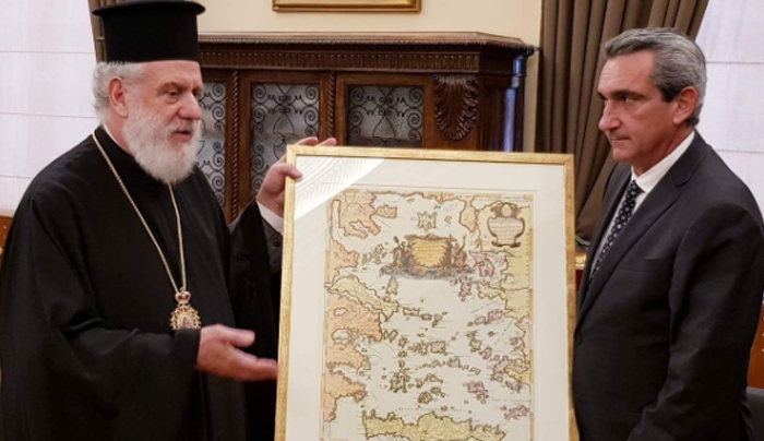 ΕΠΙΣΚΕΨΗ ΜΗΤΡΟΠΟΛΙΤΗ ΣΤΟΝ ΠΕΡΙΦΕΡΕΙΑΡΧΗ ΝΟΤΙΟΥ ΑΙΓΑΙΟΥ