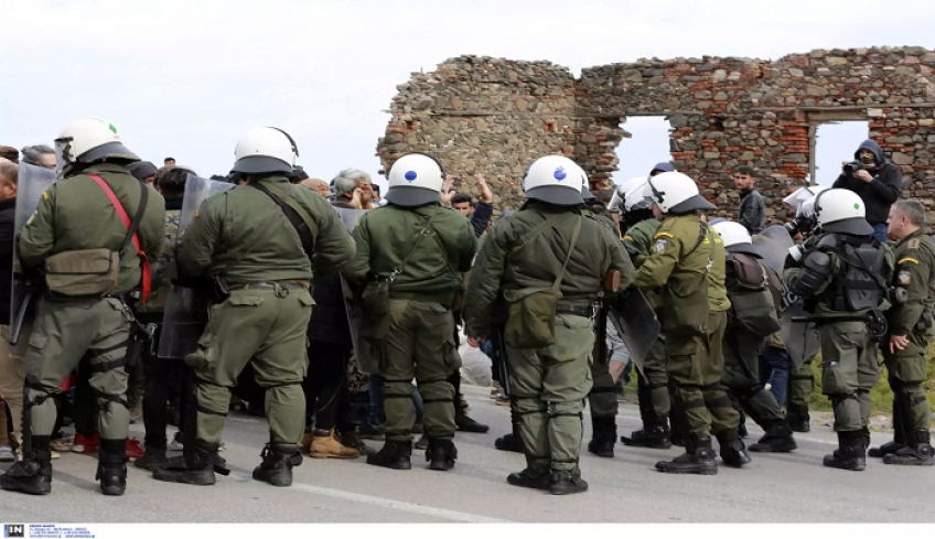 Μυτιλήνη: Στον εισαγγελέα κάτοικος της Λέσβου για εισβολή στα δωμάτια ανδρών των ΜΑΤ