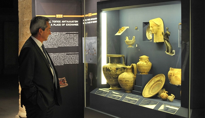 Η έκθεση «Ρόδος, ένα ελληνικό νησί στις πύλες της Ανατολής», “ταξίδεψε” από το Μουσείο του Λούβρου και άνοιξε τις πύλες της στο Αρχαιολογικό Μουσείο  της Ρόδου.