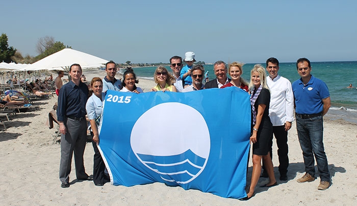 Βράβευση του Neptune Hotels για τις «Γαλάζιες Σημαίες»  2015