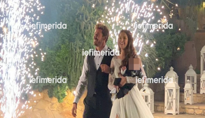 Ο Ακης Πετρετζίκης παντρεύτηκε! Με ρομαντικό νυφικό η Κωνσταντίνα, ο γάμος και η δεξίωση [φωτό]