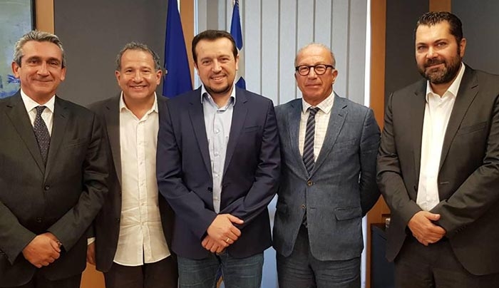 ΣΥΝΑΝΤΗΣΗ ΧΑΤΖΗΜΑΡΚΟΥ - ΛΕΟΝΤΑΡΙΤΗ ΜΕ ΠΑΠΠΑ - ΚΡΕΤΣΟ