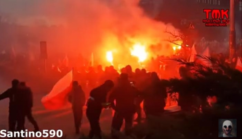 Πολωνία: Συνθήματα μίσους από χιλιάδες εθνικιστές και νεοναζί