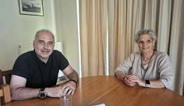 Συνάντηση της Προέδρου της Ένωσης Ξενοδόχων Κω με τον Πρόεδρο της Ένωσης Κώων Αθηνών «Ο Ιπποκράτης»