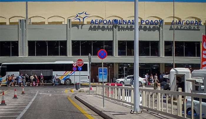 Το αεροδρόμιο «Διαγόρας» της Ρόδου  ΑΡΓΥΡΗΣ ΜΑΝΤΙΚΟΣ /EUROKINISSI