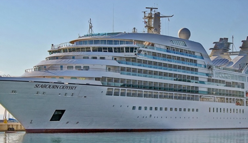 Το SEABOURN ODYSSEY με 400 Αμερικανούς επισκέπτες χθες στην Κω