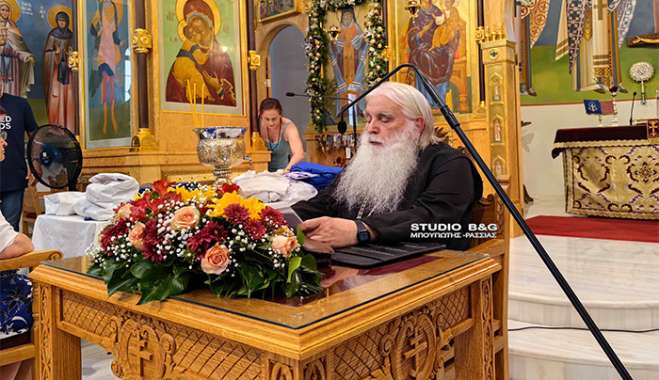 Αγιασμός για τους υγειονομικούς στον Άγιο Λουκά Ναυπλίου και ομιλία του μητροπολίτη Αργολίδας (ΦΩΤΟ)