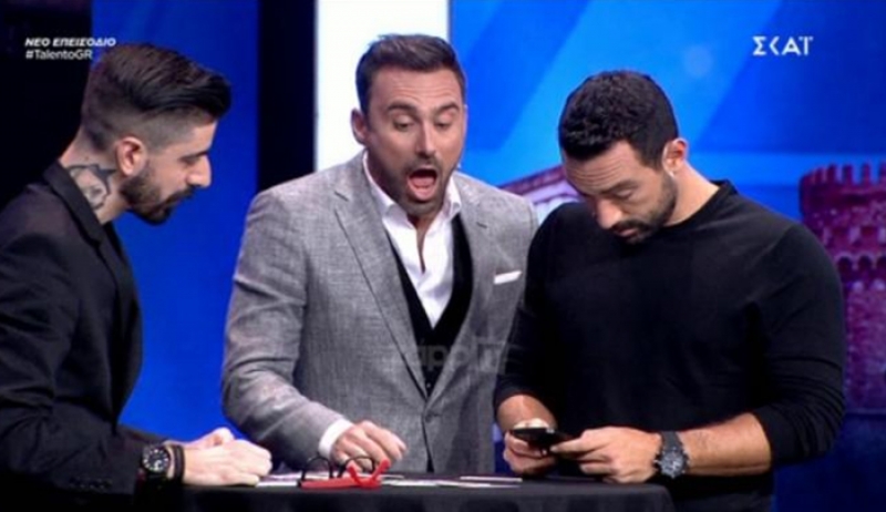 Ελλάδα έχεις Ταλέντο: “Πάγωσε” ο Γιώργος Καπουτζίδης! Το κόλπο που τον άφησε με το στόμα ανοιχτό…