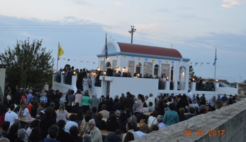 Ο Εσπερινός της Αγίας Υπομονής στην περιοχή της Μεσσαριάς