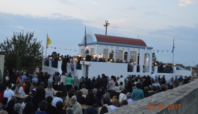 Ο Εσπερινός της Αγίας Υπομονής στην περιοχή της Μεσσαριάς