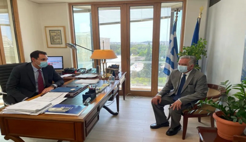 Η προοπτική μεγάλων επενδύσεων στα Δωδεκάνησα, στη συνάντηση του Βασ. Υψηλάντη με τον Υφυπουργό Κώστα Φραγκογιάννη