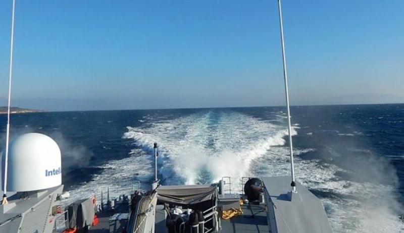 Εντυπωσιακή επιχειρησιακή άσκηση Λιμενικού - Frontex στη νότια Χίο (βίντεο)