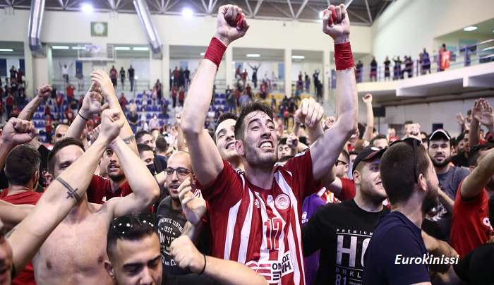 Χάντμπολ: Πρωταθλητής Ελλάδας ο Ολυμπιακός -Κέρδισε την ΑΕΚ με 25-23 και έκανε το 3-1 στη σειρά