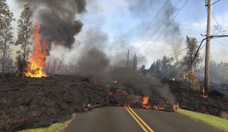 Χαβάη: H λάβα του ηφαιστείου σε κατοικημένες περιοχές