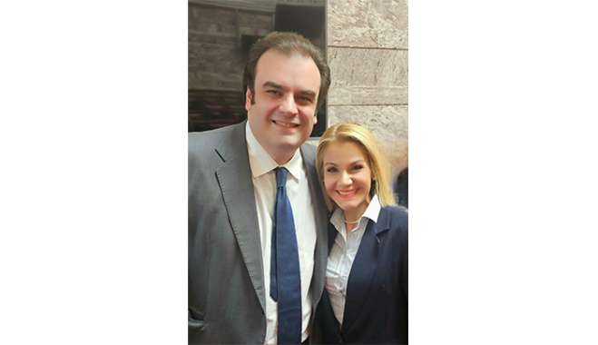 Μίκα Ιατρίδη: «Θερμά συγχαρητήρια στον Κυριάκο Πιερρακάκη. Η εκλογή του ως Πρόεδρος του Eurogroup ξεκάθαρο μήνυμα μιας ισχυρής Ελλάδας!»