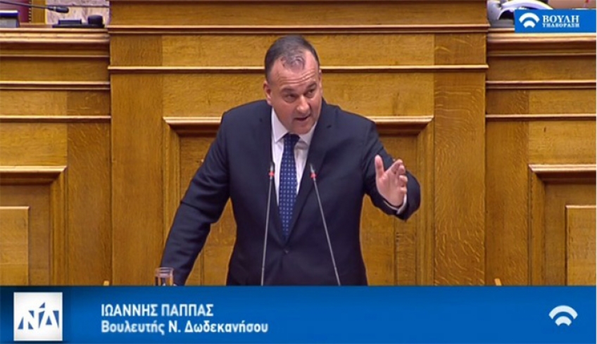 Ερώτηση του Ιωάννη Παππά μαζί με 12 βουλευτές της ΝΔ , προς τους υπουργούς Παιδείας και Εργασίας, για τη στήριξη της διά βίου εκπαίδευσης των ΑμεΑ