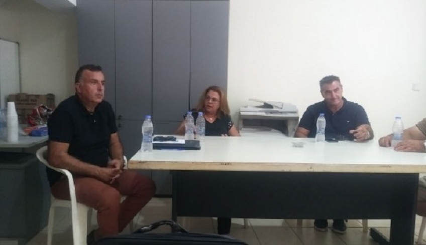 Σε καλό κλίμα η συνάντηση με τους εκπροσώπους των σωματείων