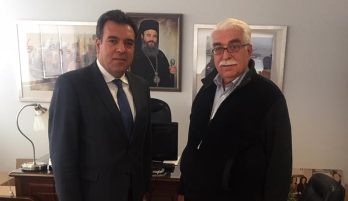Συνάντηση του Μάνου Κόνσολα με τον Πρόεδρο του ΚΕΕΛΠΝΟ, κ. Γιαννόπουλο