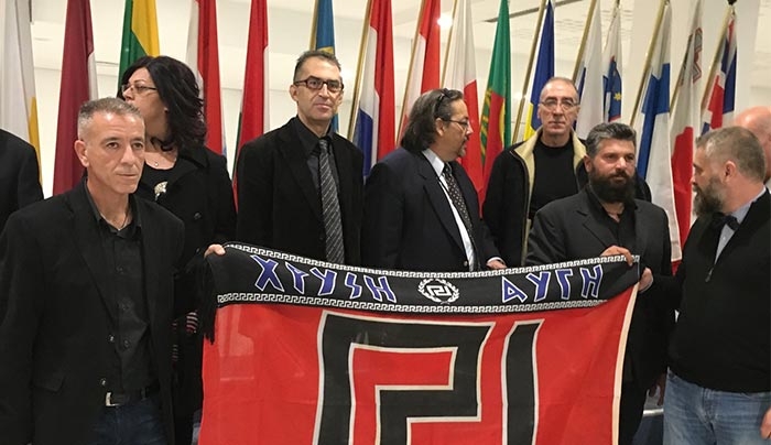 Επίσκεψη της Τ.Ο. ΚΩ Χρυσή Αυγή και μελών της στο ελληνικό και ευρωπαϊκό κοινοβούλιο