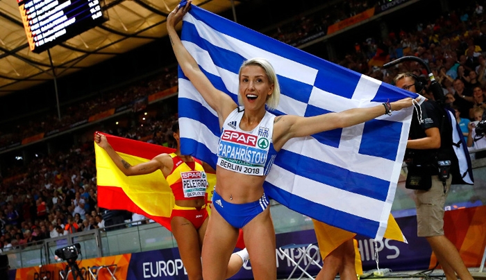 «Χρυσή» η Παπαχρήστου στο Ευρωπαϊκό πρωτάθλημα στο Βερολίνο