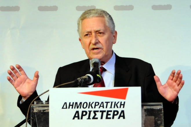 Δήλωση του προέδρου της ΔΗΜΑΡ, Φ. Κουβέλη για τις εκλογές της 25ης Μαΐου 2014.