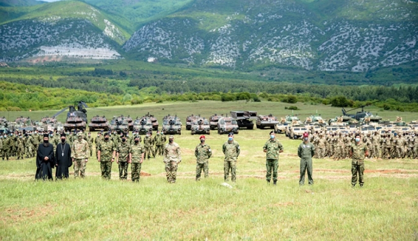 "ΚΕΝΤΑΥΡΟΣ 21": Εντυπωσιακές εικόνες από τη συνεκπαίδευση Ελλήνων και Αμερικανών στην Ξάνθη