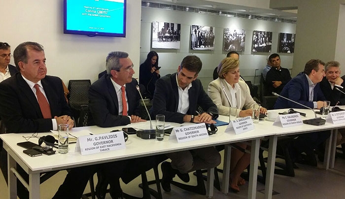 Γ. Χατζημάρκος στην C. Cretu: «Το Νότιο Αιγαίο θύμα της στατιστικής»