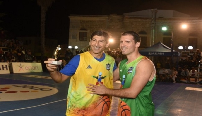 Ο Στεφανίδης νικητής στο διαγωνισμό τριπόντων στο Galis Basketball 3on3