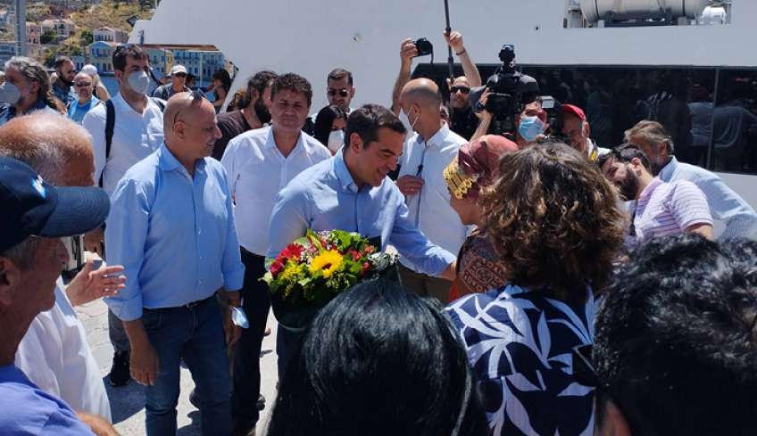 Τσίπρας προς Τουρκία από Σύμη: Η κλιμάκωση της έντασης δεν ωφελεί κανέναν – Η Ελλάδα θα υπερασπιστεί την κυριαρχία της